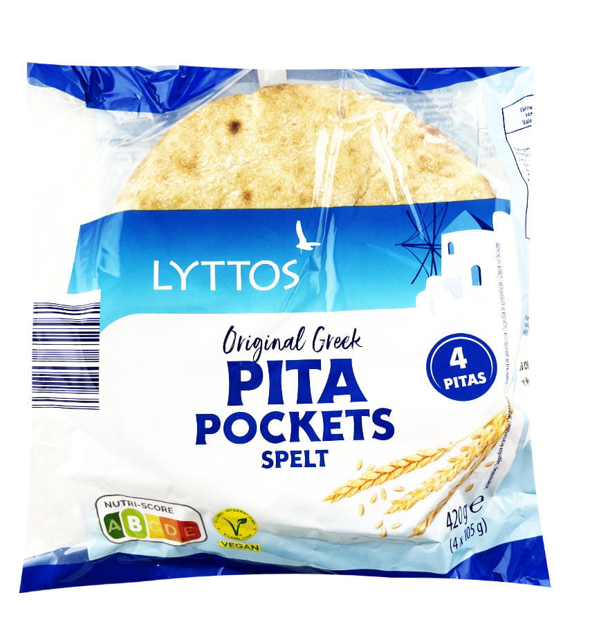 Original Griechisches Pita Brot 4er 420g
