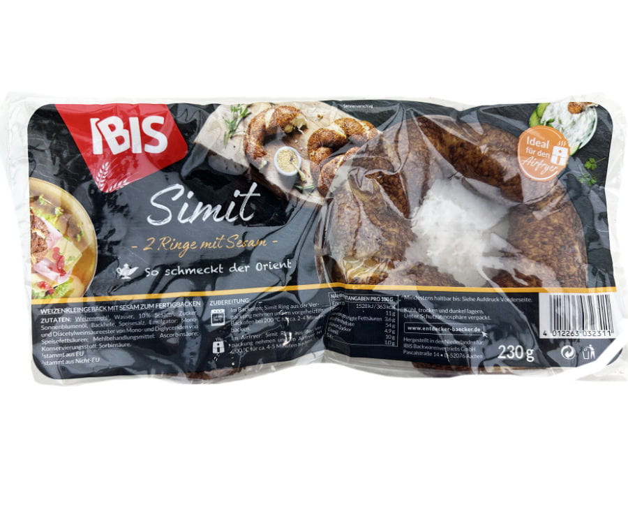 IBIS Simitringe Mit Sesam 2er 230g