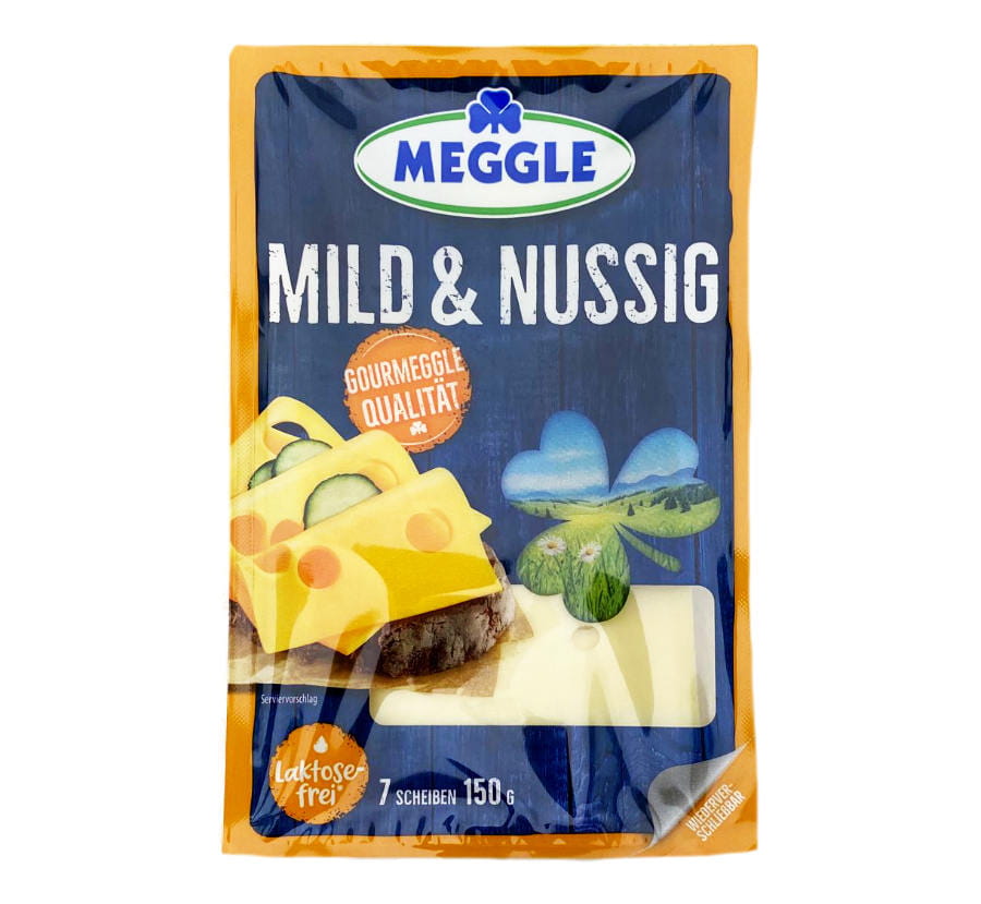 Meggle Schnittkäse Mild und Nussig 150g