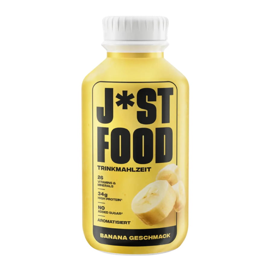Just Food Trinkmahlzeit Banana Geschmack 500ml