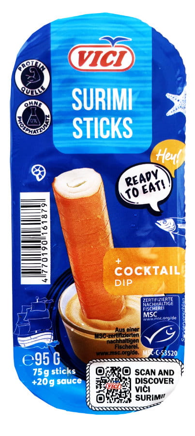 Vici Surimi Sticks Cocktail Dip 95g