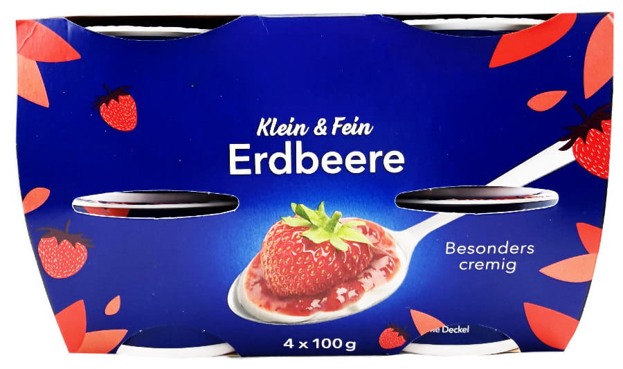 Mövenpick Klein Und Fein Erdbeere 4er 400g