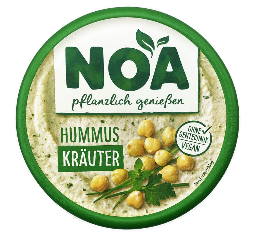 NOA Brotaufstrich Hummus Kräuter 175g