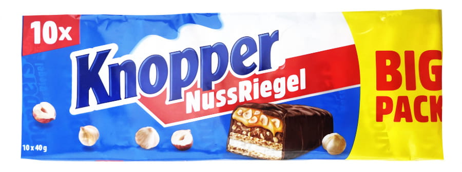 Storck Knoppers Nuss Riegel XXL 10er 400g