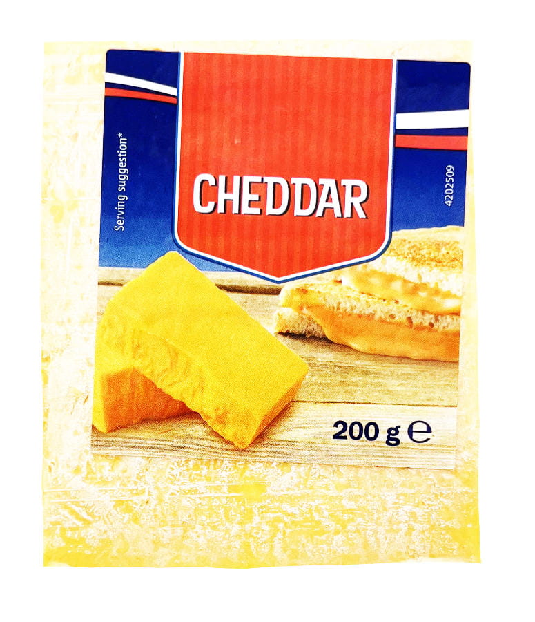 Cheddar Käse Am Stück 200g