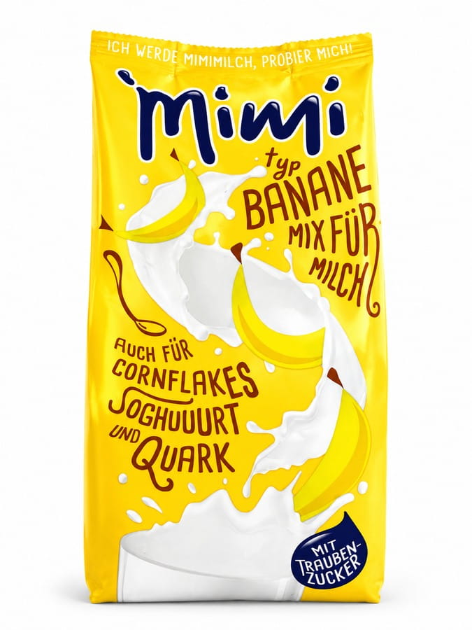 Mimi Instant Getränkepulver für Banenenmilch 400g
