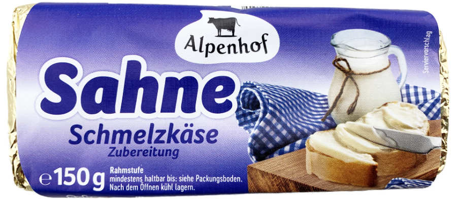 Alpenhof Sahne Schmelzkäse 150g
