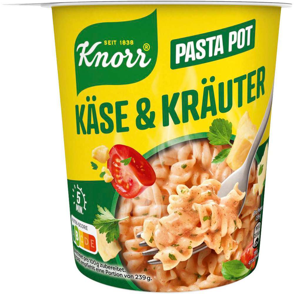 Knorr Pasta Snack Käse Kräuter Sauce 59g