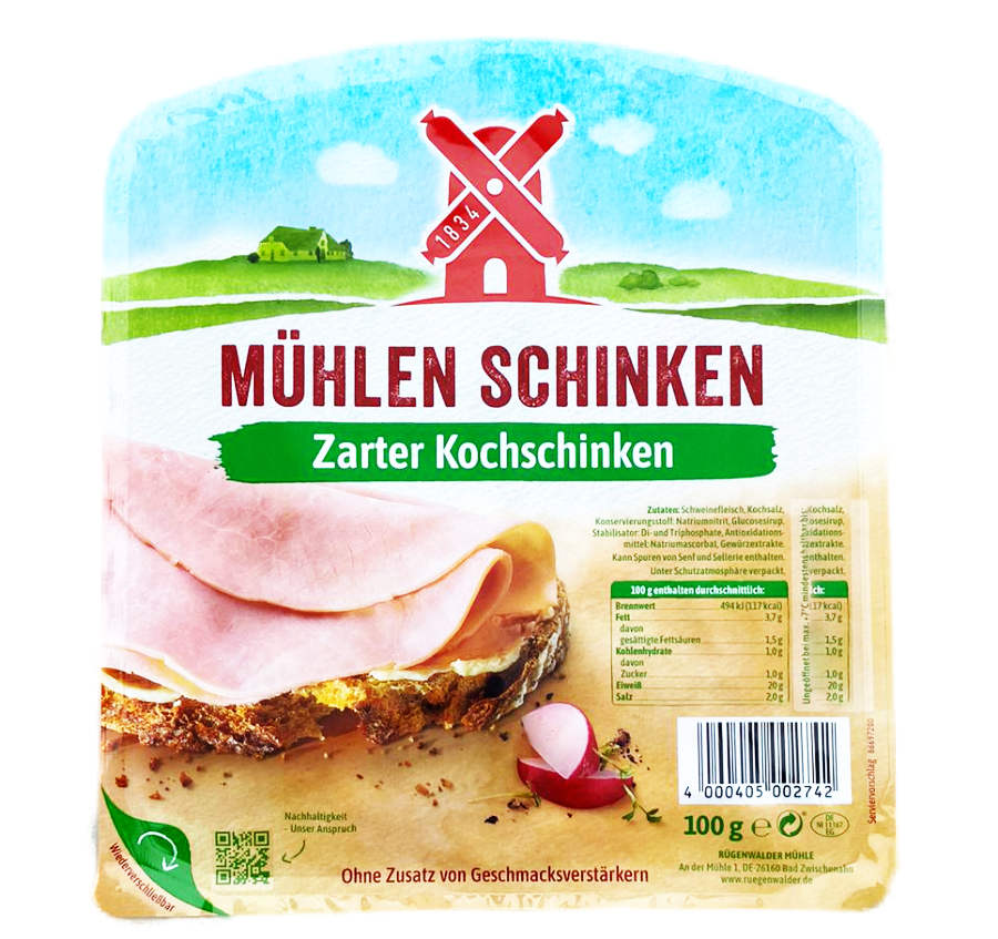 Rügenwalder Mühlenschinken 100g