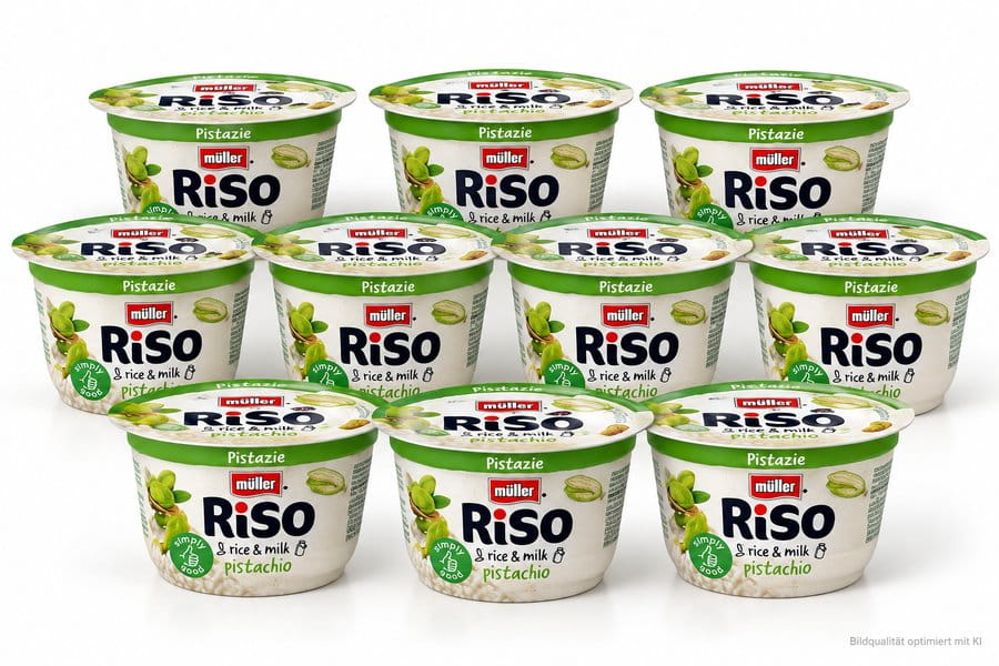 10x Müller Milchreis Mit Pistaziengeschmack 200g