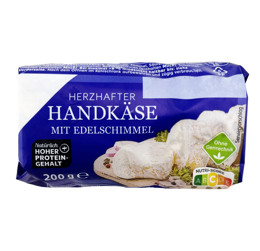Herzhafter Handkäse mit Edelschimmel 200g