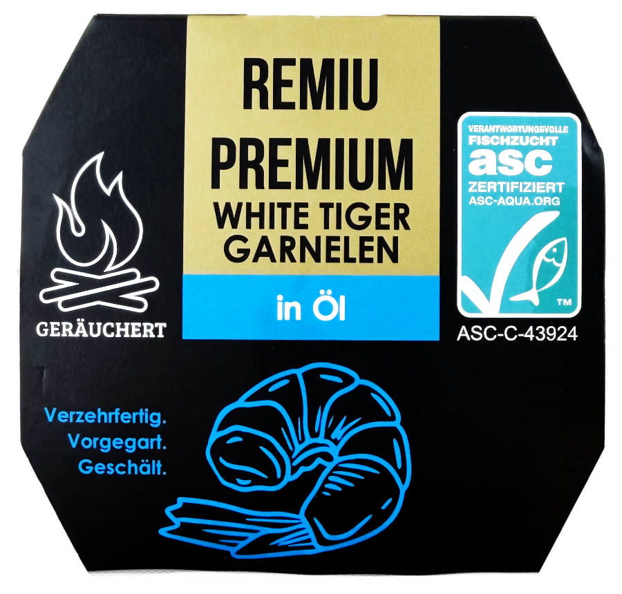 Vici Premium White Tiger Garnelen In Öl 120g
