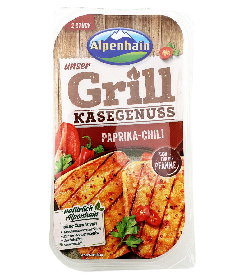 Alpenhain Grill Käsegenuss Paprika Chili 2er 150g