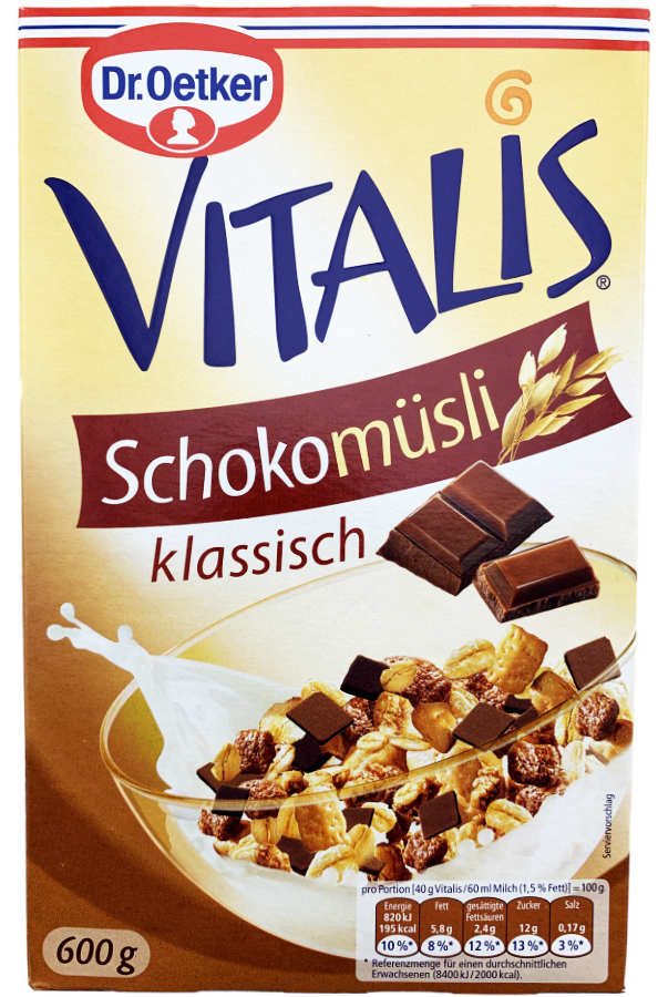Vitalis Schokomüsli klassisch 600g