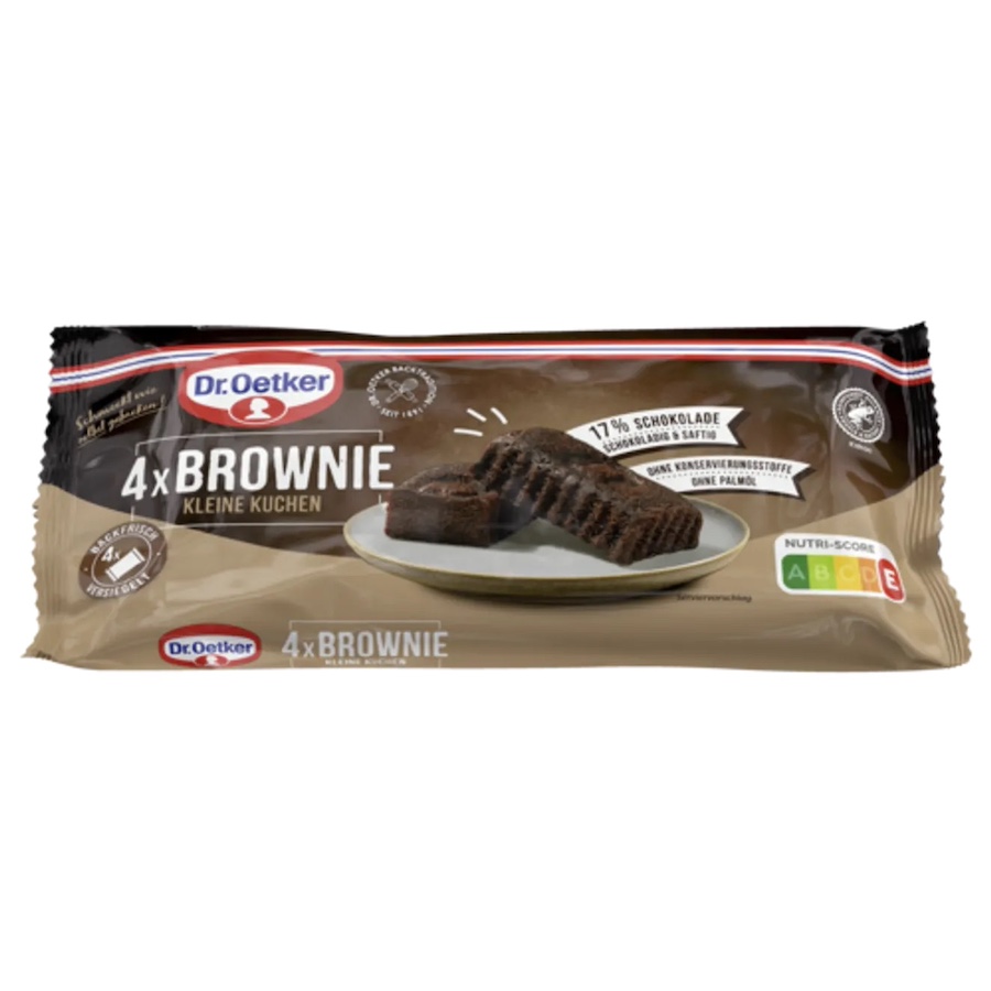 Dr. Oetker® Kleine Brownies 4er 120g 