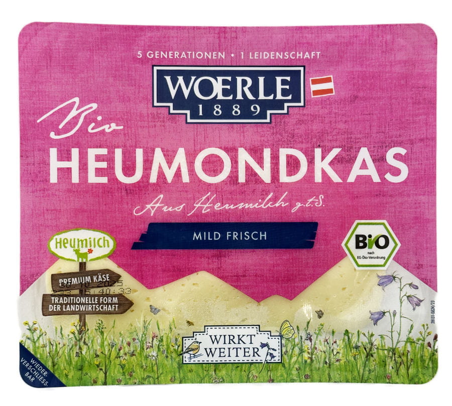 Heumondkäse Mild Frisch In Scheiben 125g
