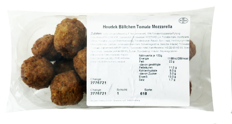 Fleischbällchen Tomate Mozzarella 280g