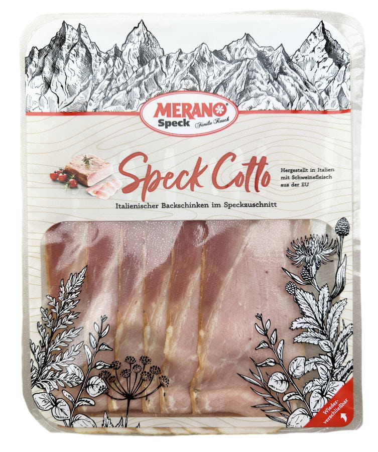 Merano Speck Cotto In Scheiben 80g