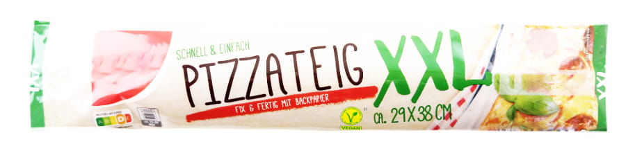 Frischere Pizzateig Mit Backpapier XXL 550g
