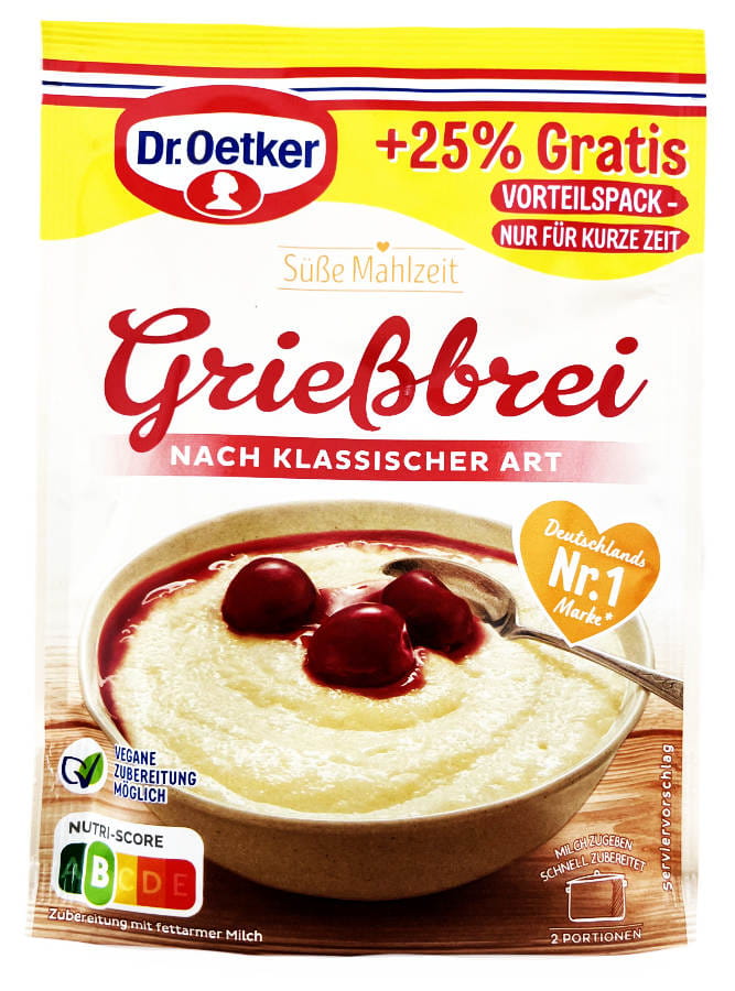Dr. Oetker® Grießbrei nach Klassischer Art XL 115g
