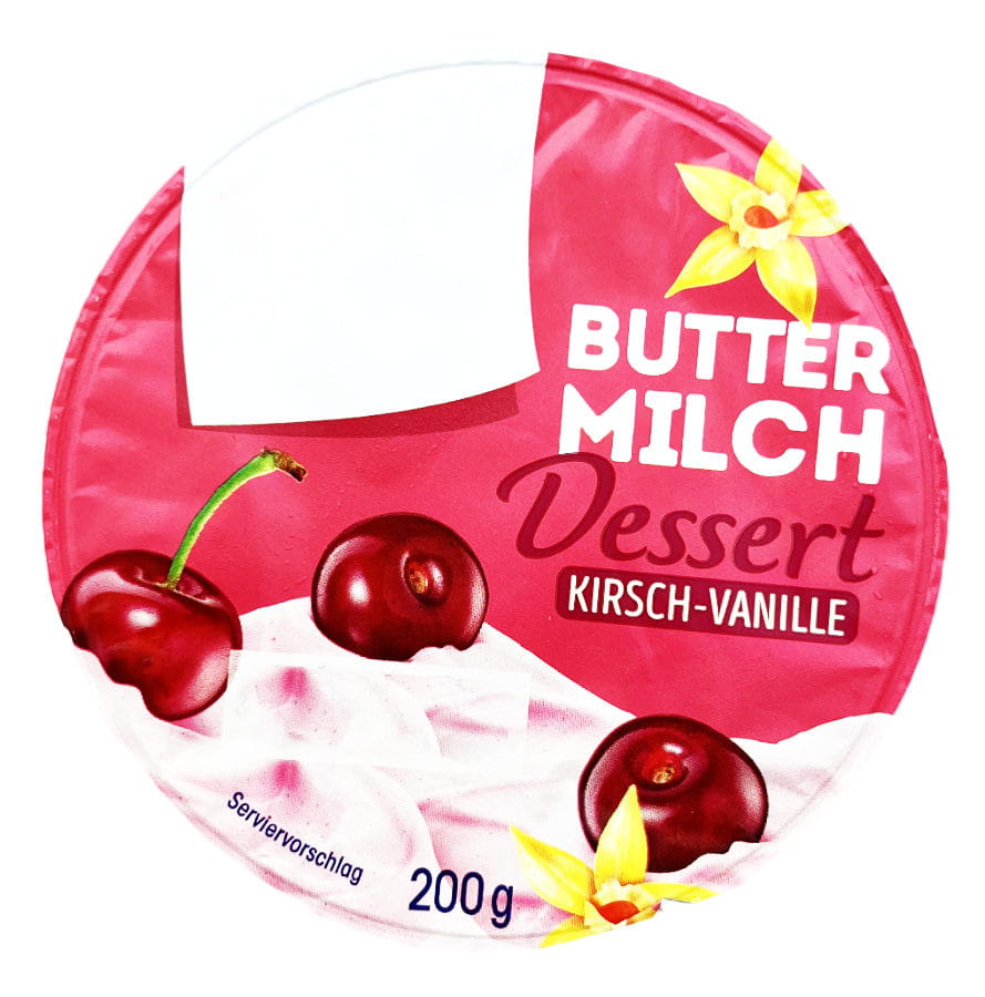 Buttermilch Dessert Kirsche Vanille 200g