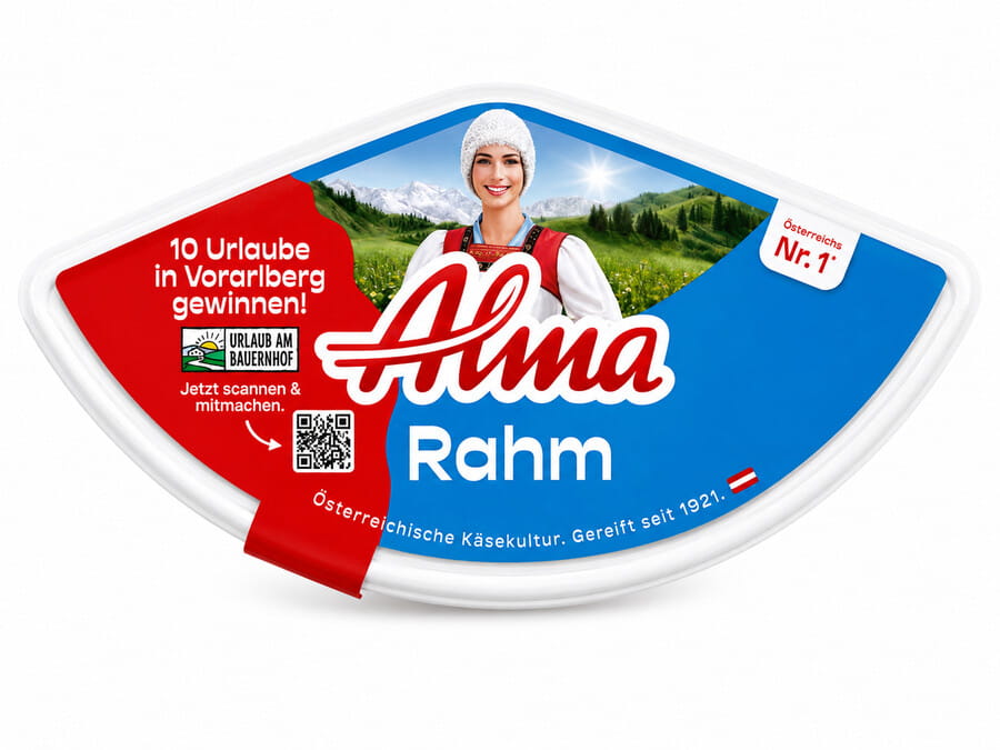 Alma Rahm Eckerl 3er Schmelzkäse 150g  