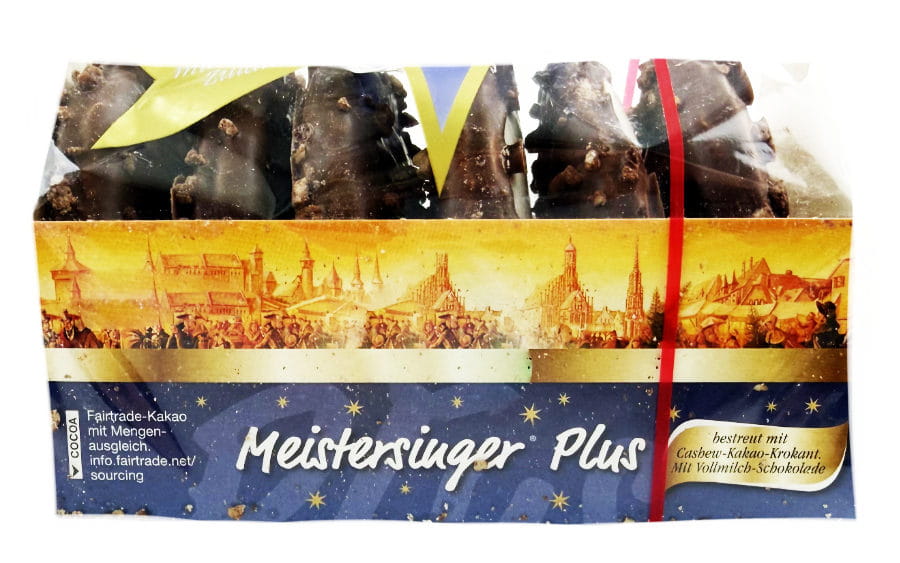 Meistersinger PLUS Oblaten Lebkuchen Mit Erlesenen Zutaten 200g