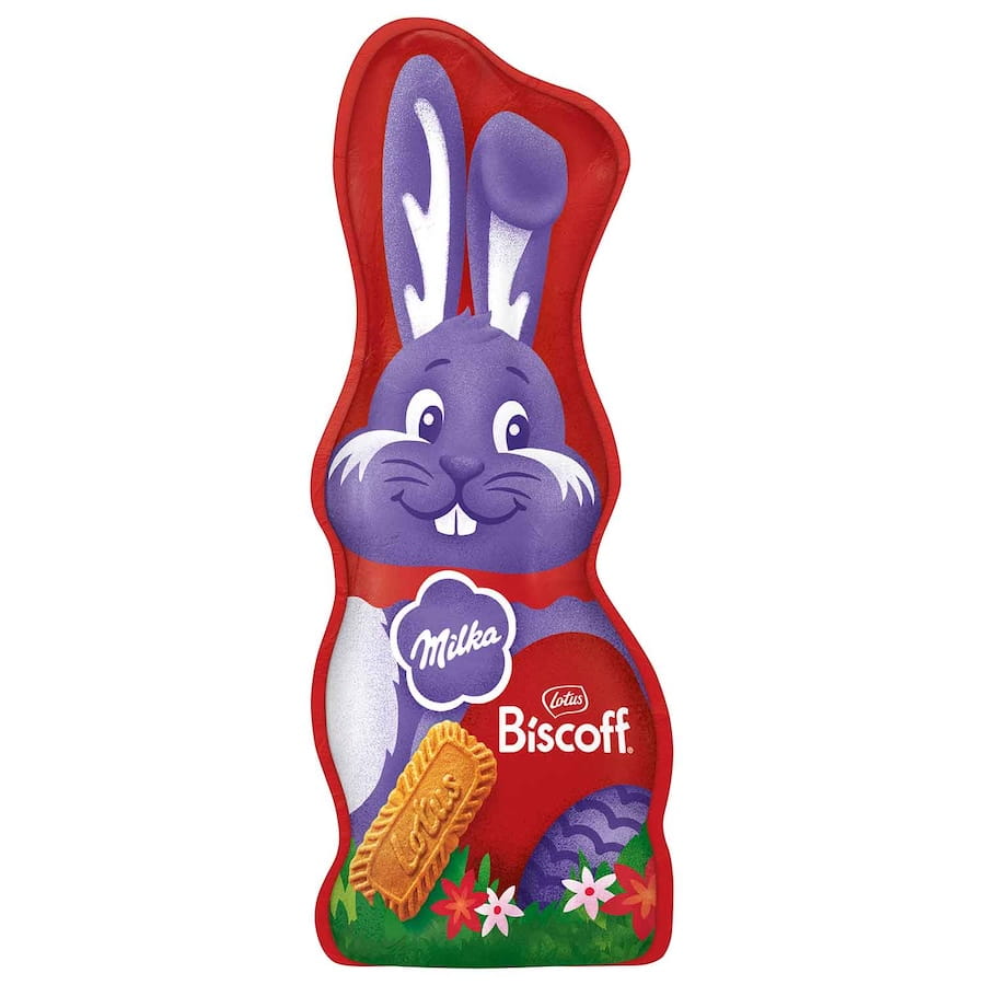 Milka Schmunzelhase Lotus Biscoff 95g 