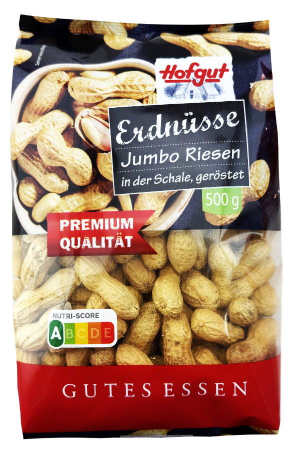 Erdnüsse Jumbo Riesen XXL 500g