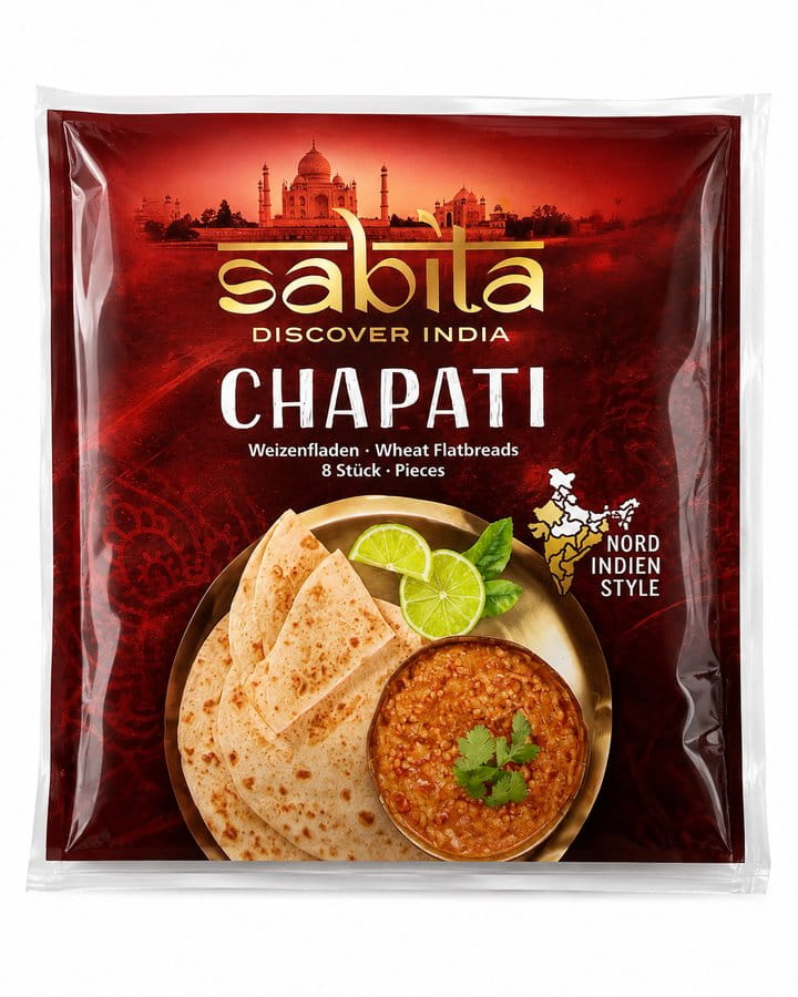 Chapati Weizenfladen 8er 320g