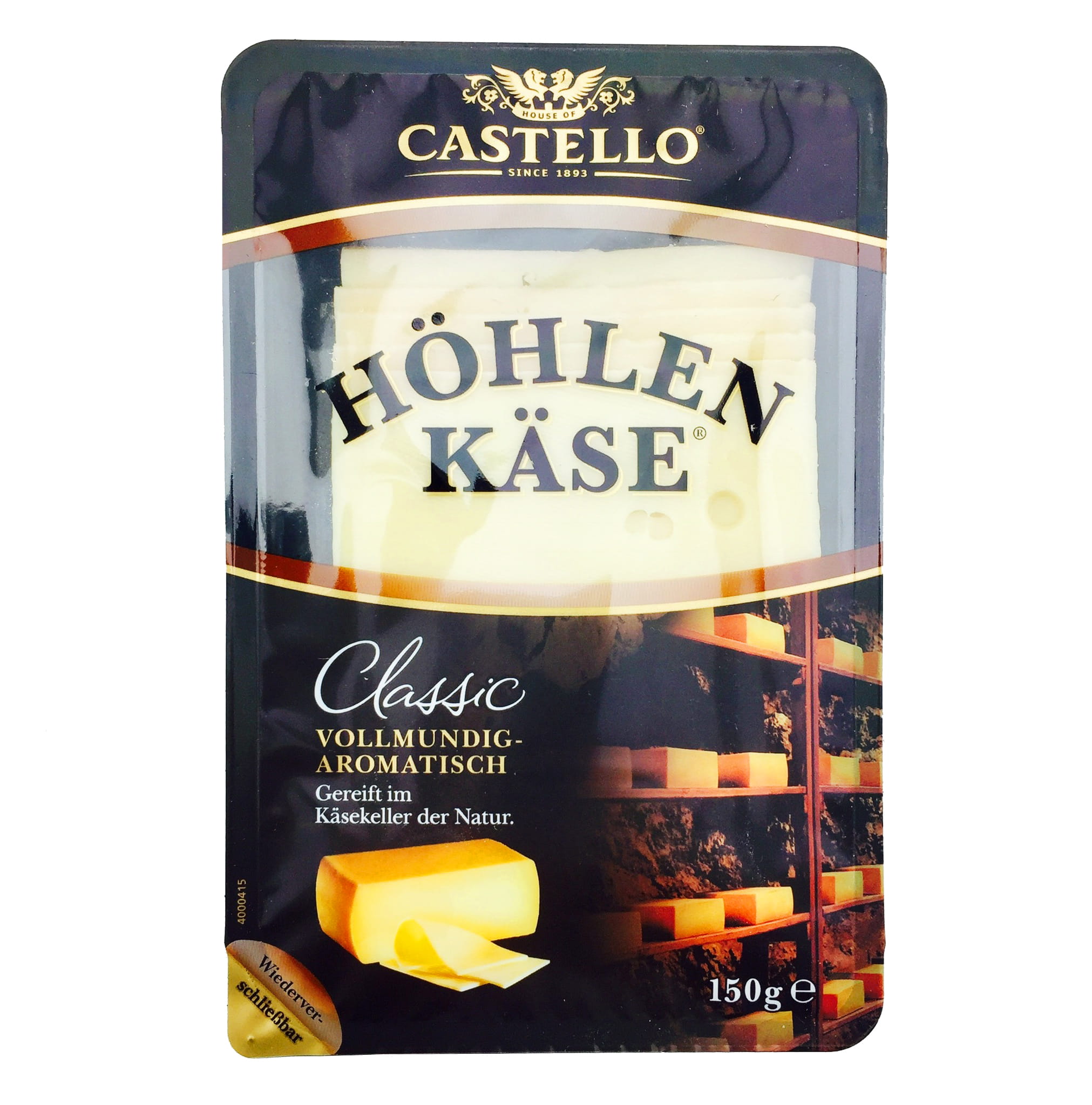 Castello Höhlenkäse classic vollmundig aromatisch 150g