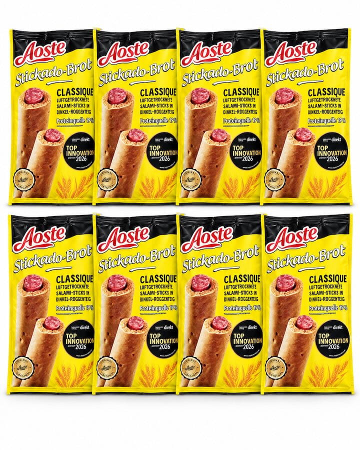 8x Aoste Stickado Rollen 2er 90g