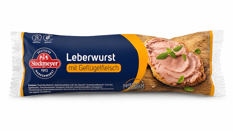 Leberwurst mit Geflügelfleisch 125g