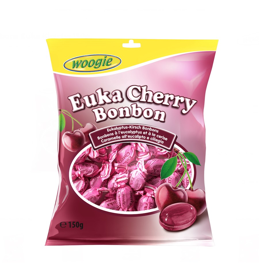 Woogie Euka Cherry Bonbons 150g