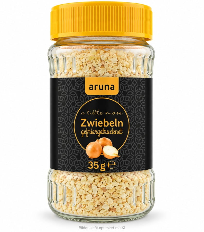 Zwiebeln gefriergetrocknet im Glas 35g