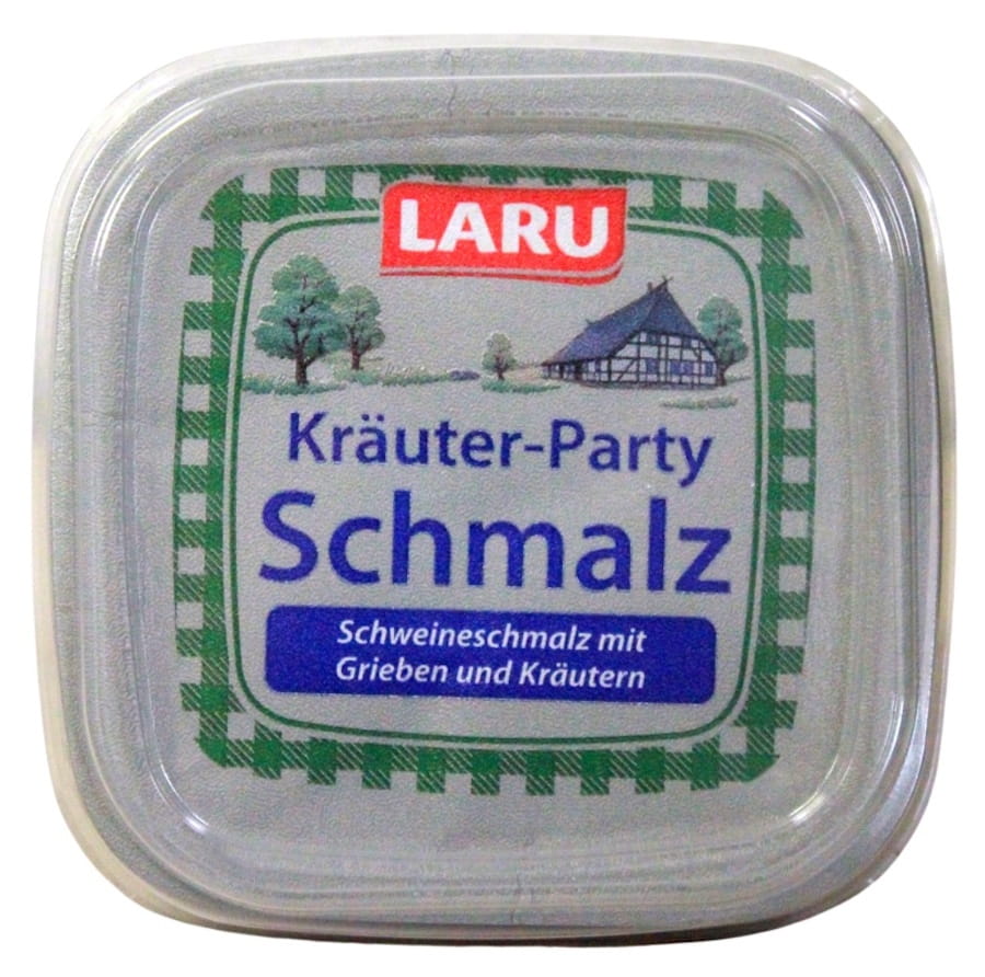 Laru Kräuter Schmalz mit Grieben und Kräutern 150g 