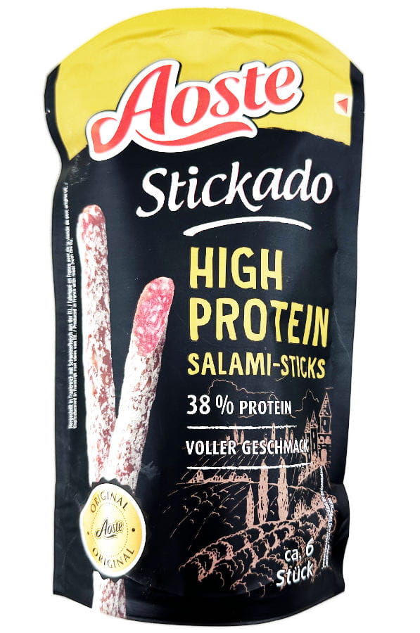 Aoste High Protein Salami Sticks  60g