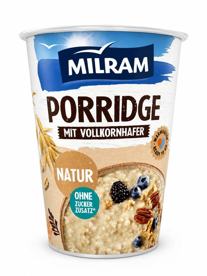 Milram Porridge Mit Vollkornhafer 400g