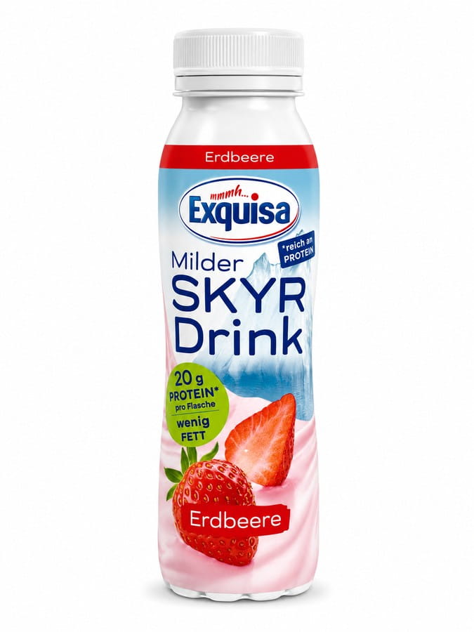 Exquisa Skyr Drink Erdbeere 250g