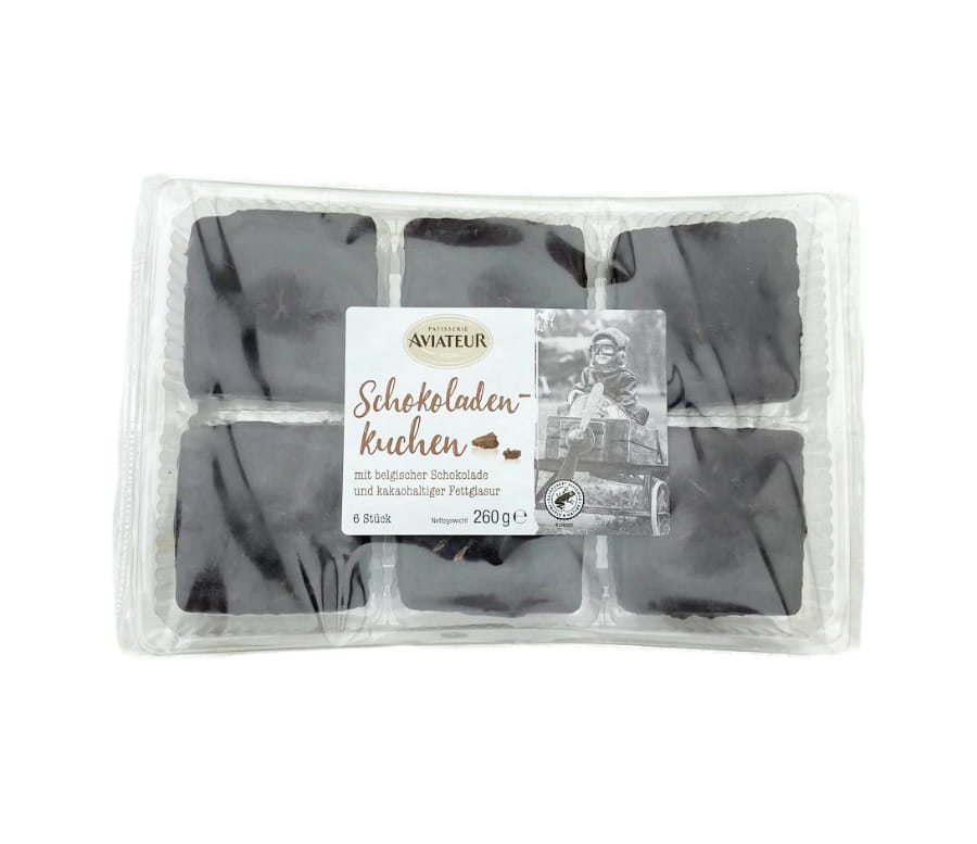 Schokoladenkuchen Mit Belgischer Schokolade 6er 260g