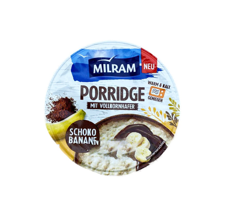 Porridge Mit Vollkornhafer Schoko Banane 160g