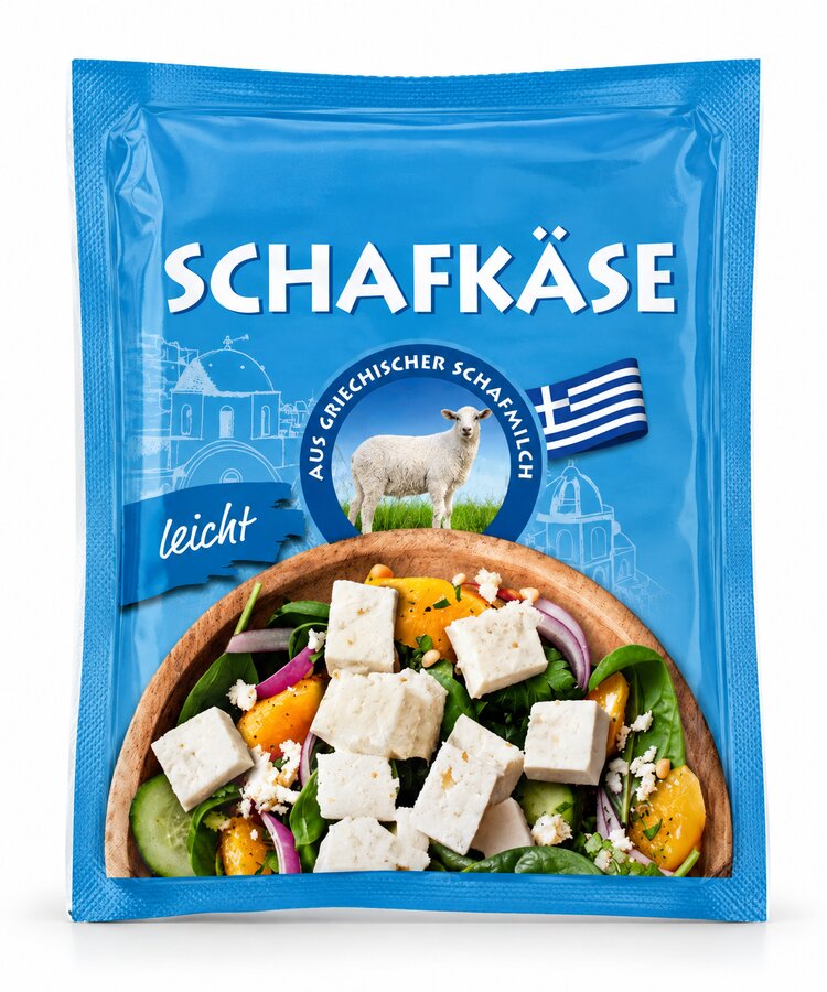 Schafskäse leicht am Stück 130g