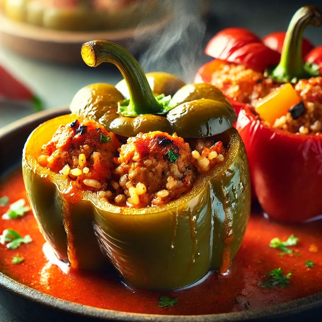  Gefüllte Paprika – Zwei leckere Varianten: Vegetarisch & mit Hackfleisch