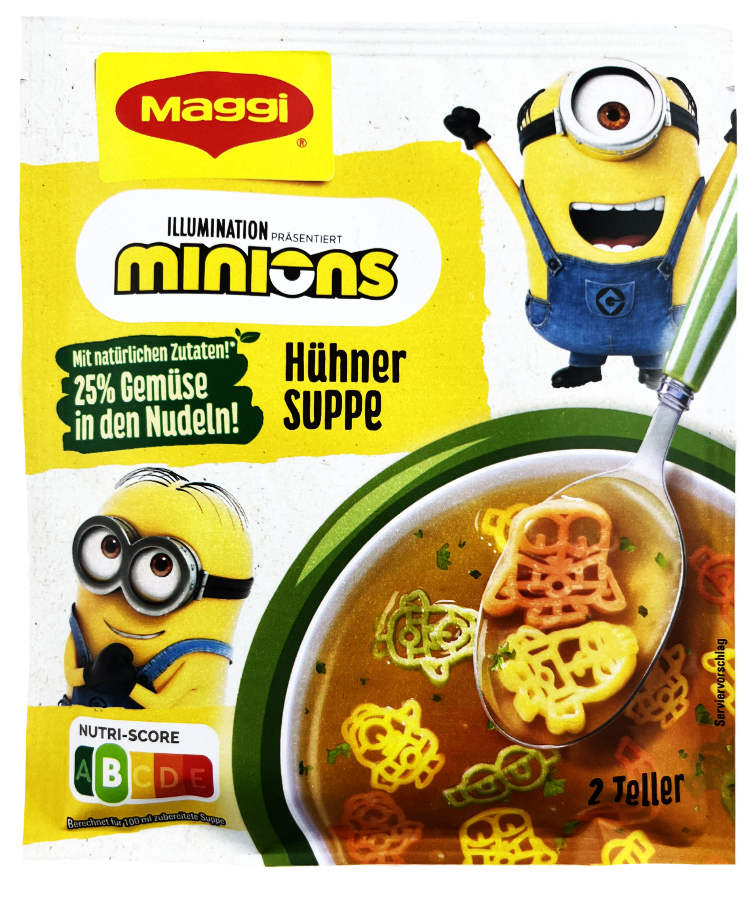 Minions Hühnersuppe 2 Teller 38g