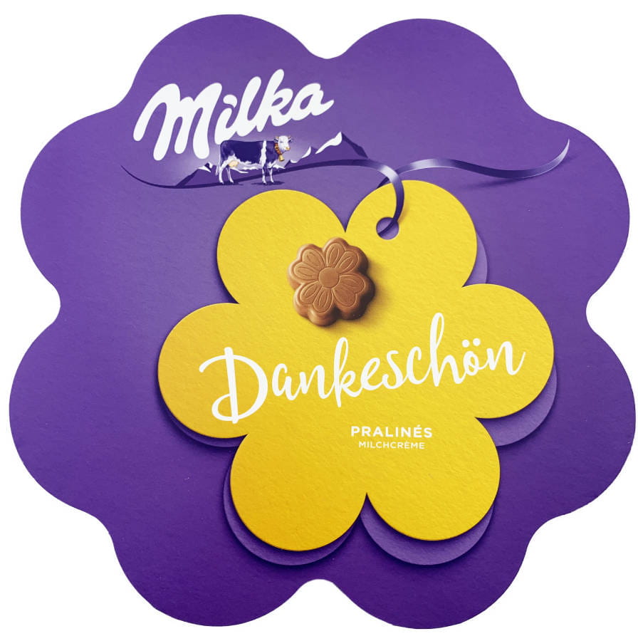 Milka Dankeschön Pralinen mit Milchcreme XL 165g