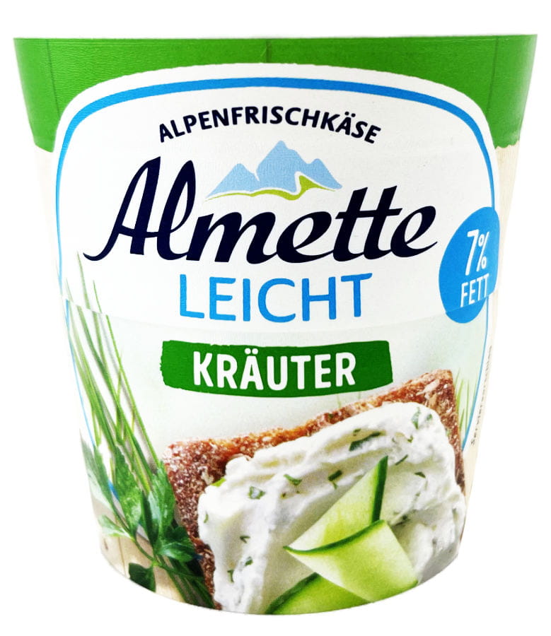 Almette Leicht Alpenfrischkäse mit Kräutern 150g