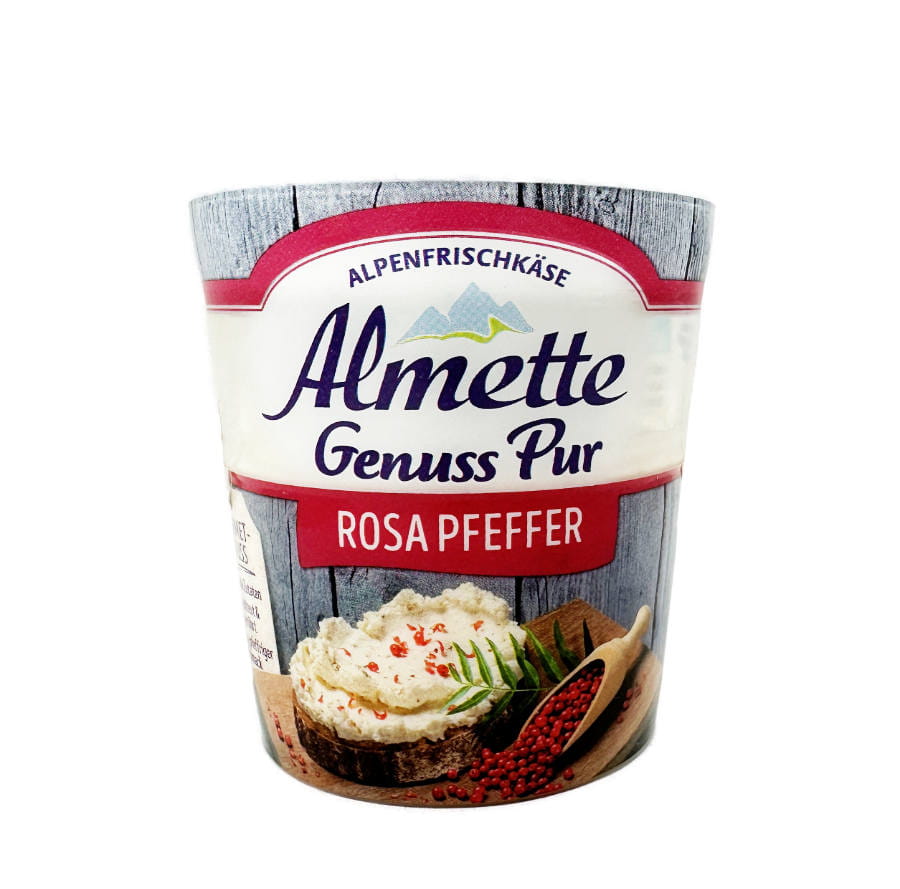 Almette Genuss Pur Alpenfrischkäse Rosa Pfeffer 140g