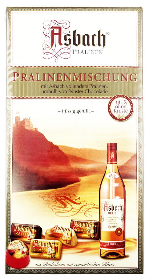 Asbach Pralinenmischung Mit Und Ohne Kruste 12er 125g