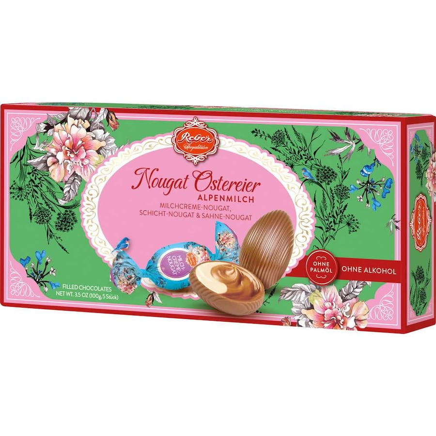 Reber Nougat Ostereier 100g