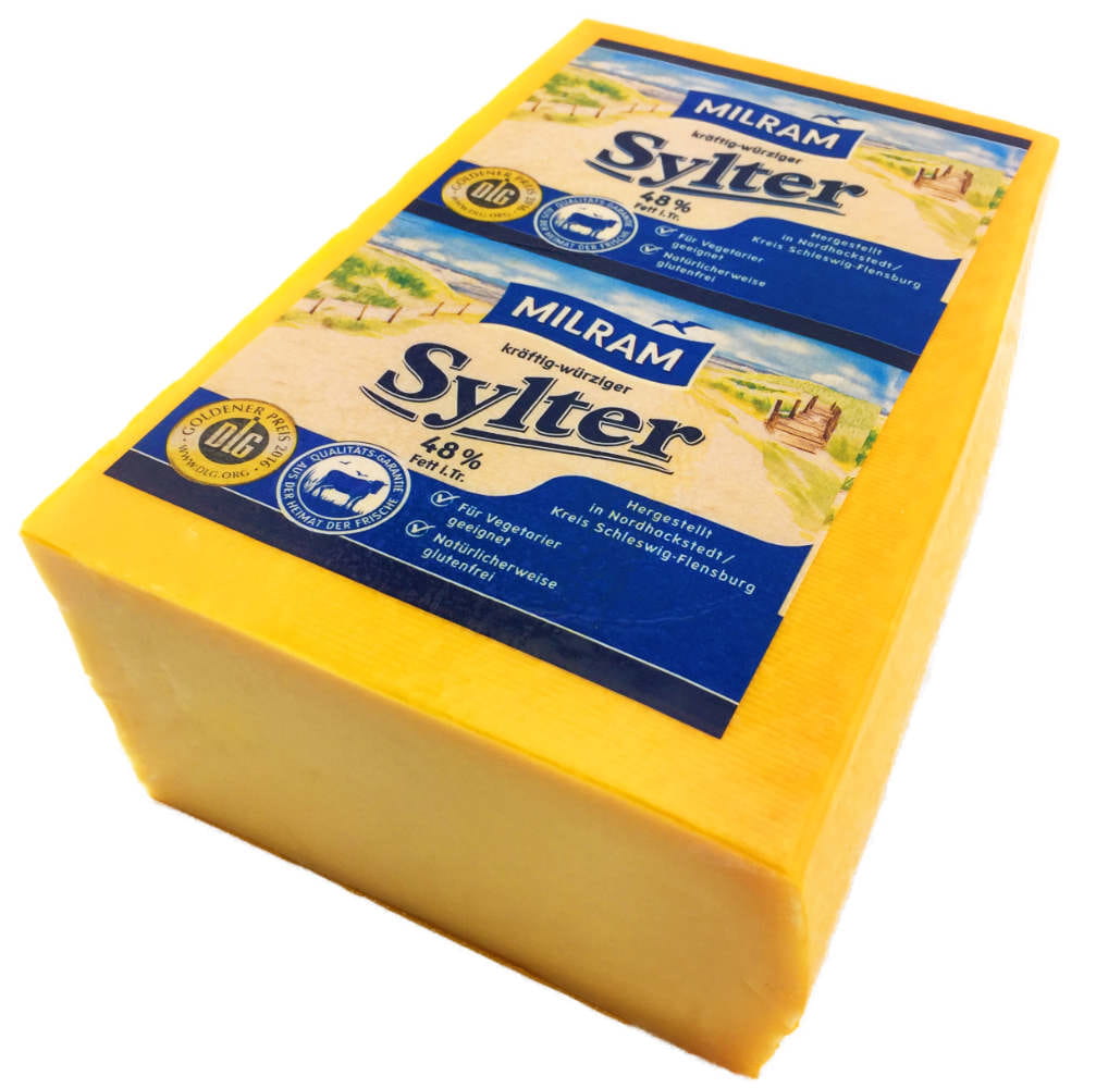Milram Sylter Schnittkäse Block ca 2500g